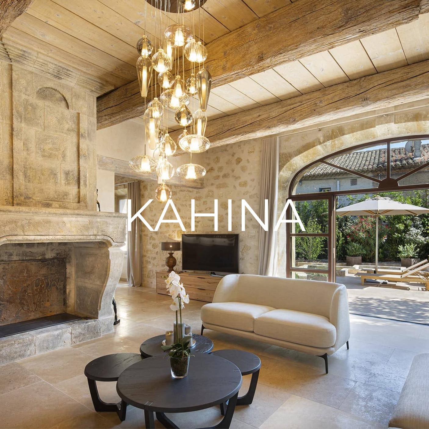 suspension design pour salon