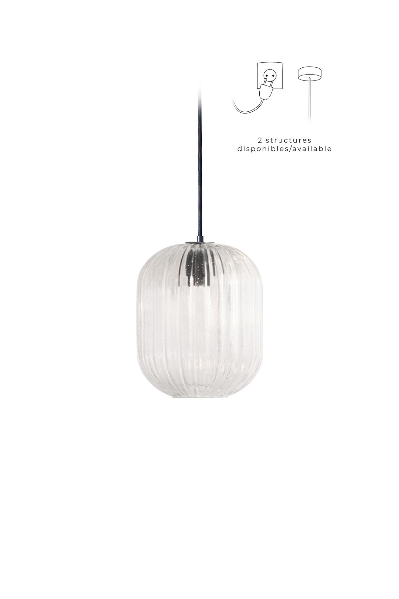Suspension en verre – luminaires extérieurs – luminaire personnalisable