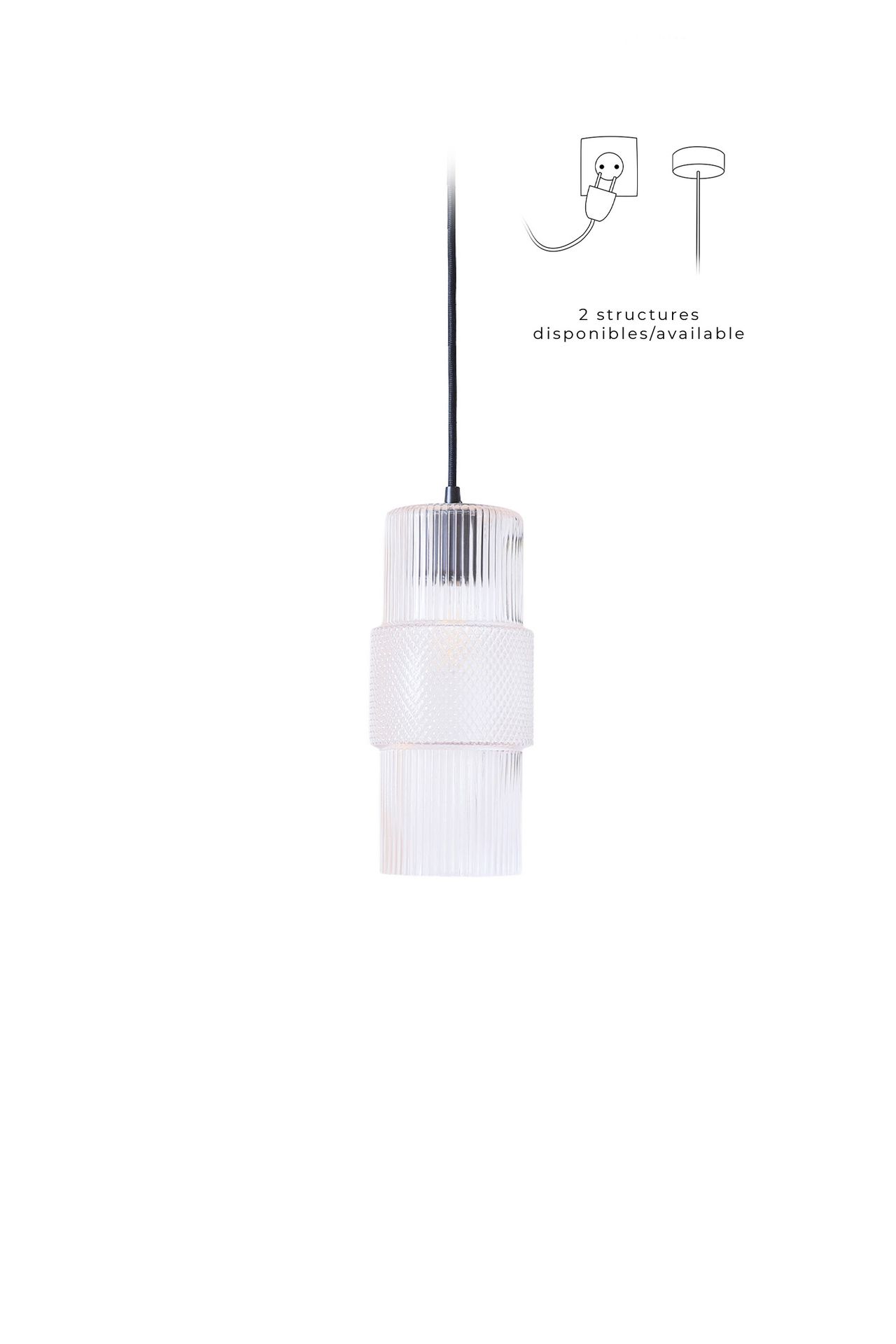 Suspension en verre – luminaires extérieurs – luminaire personnalisable