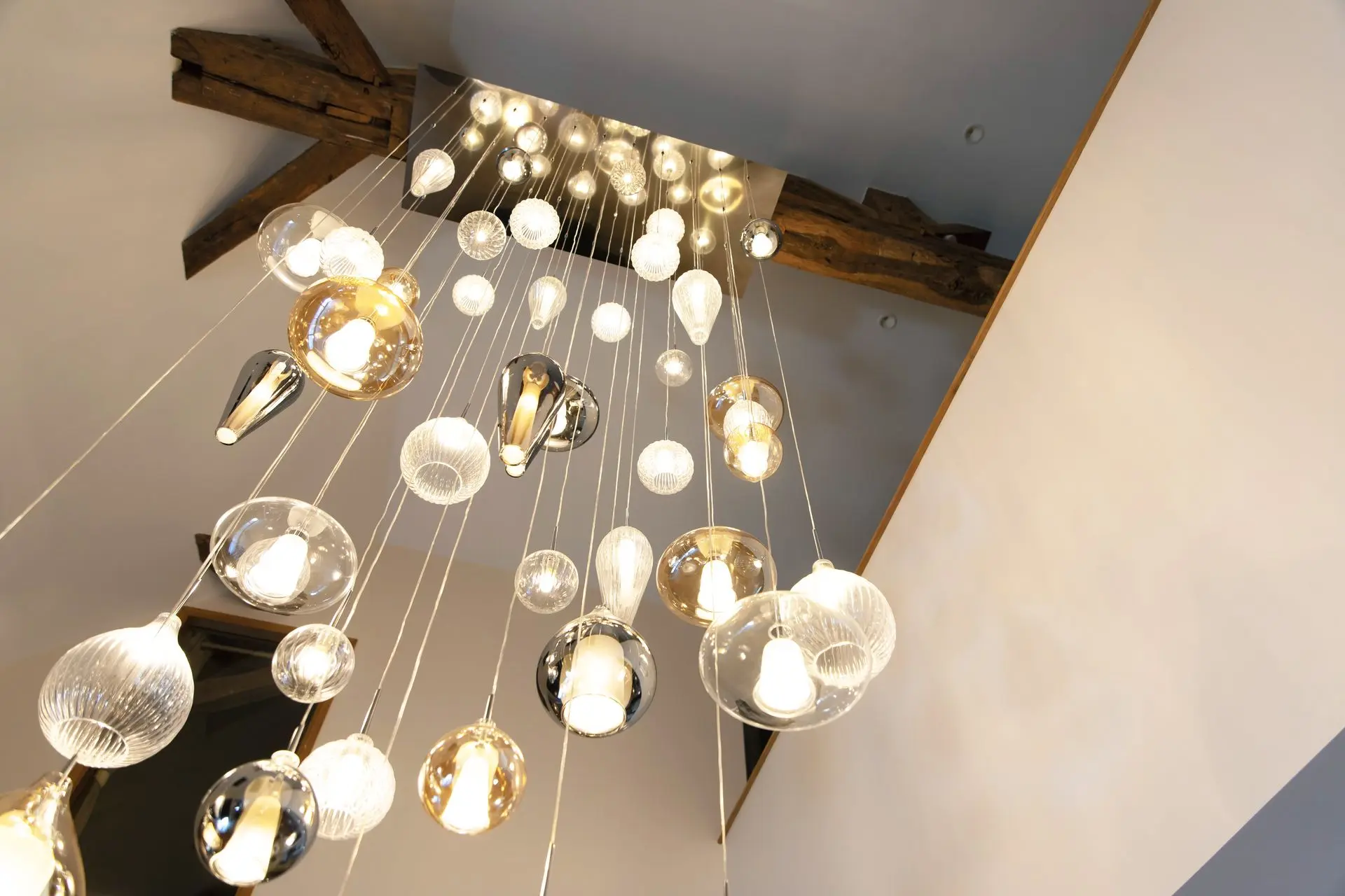 grande suspension rideau