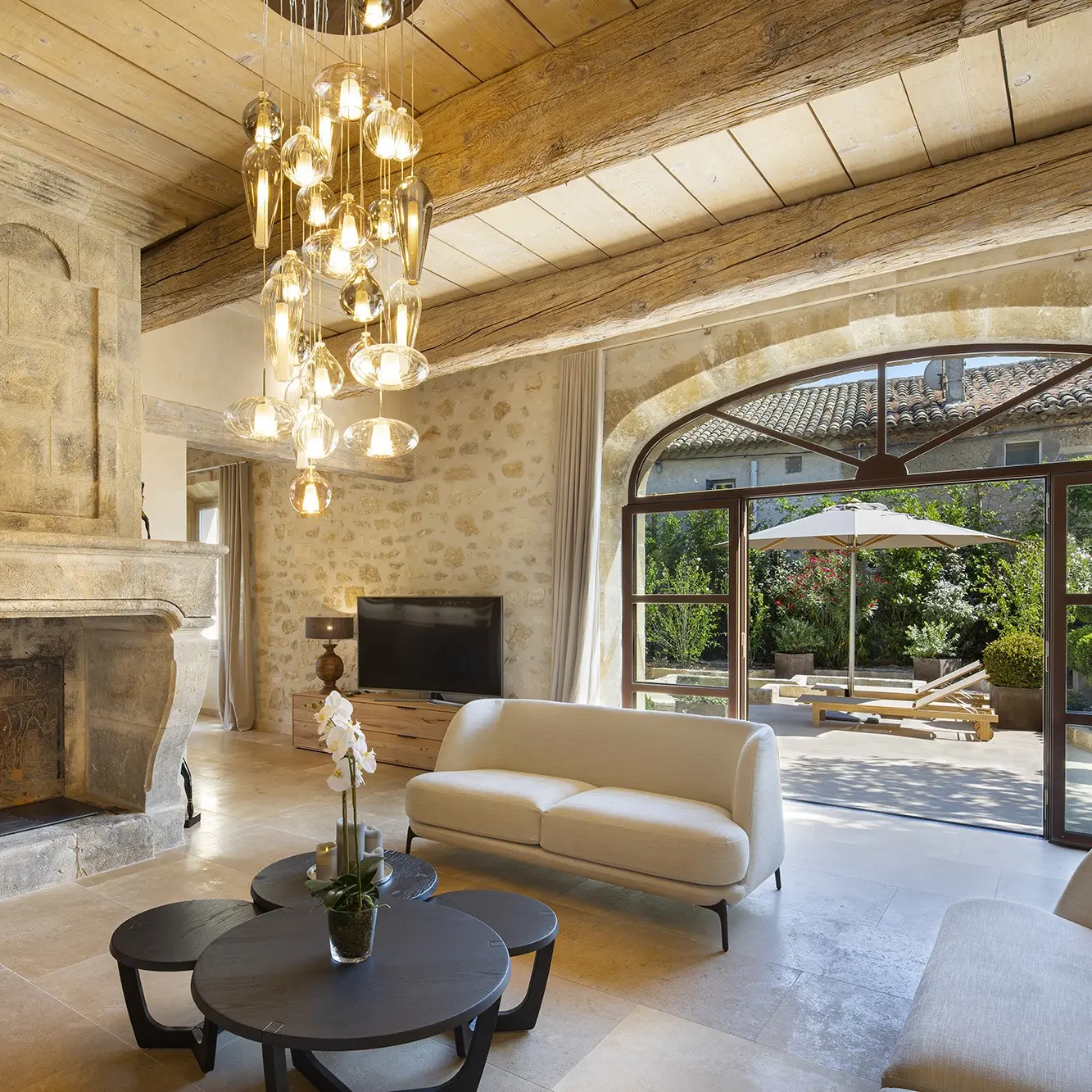 suspension pour maison provençale