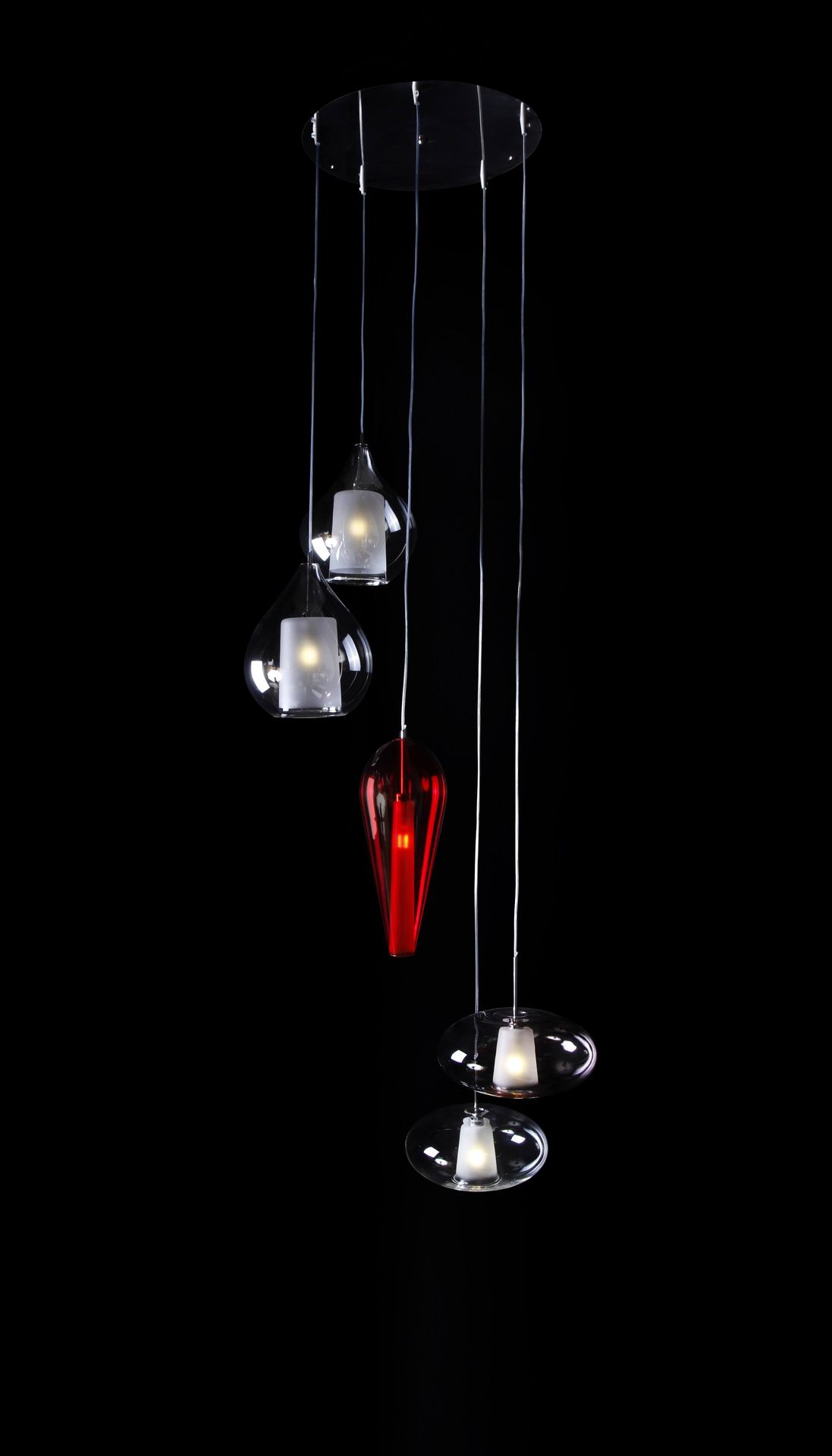 suspension en verre
