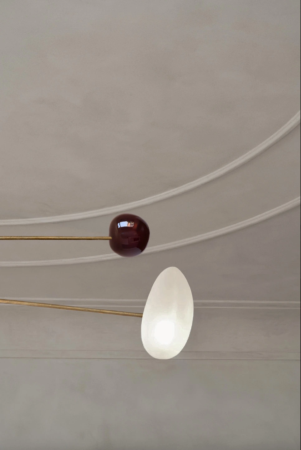 lustre en laiton