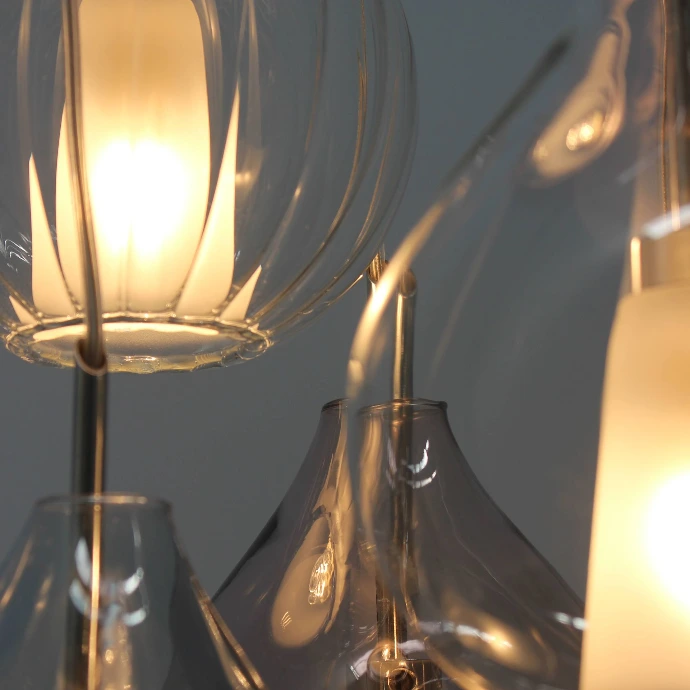 luminaire en verre soufflé