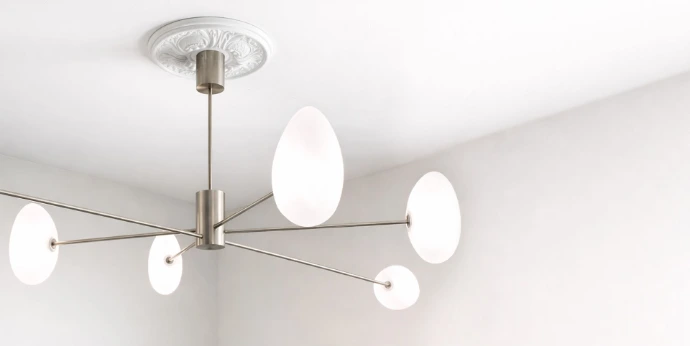 lustre avec bras