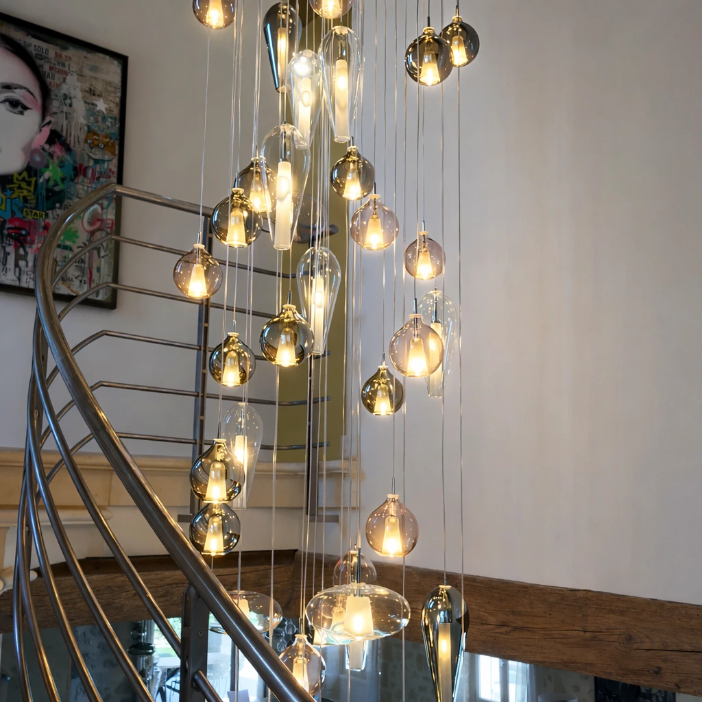 suspension in a house