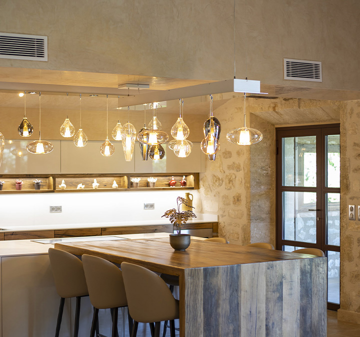 Luminaire pour cuisine