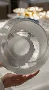Plafonnier Kasar feuille argent présentation.webp