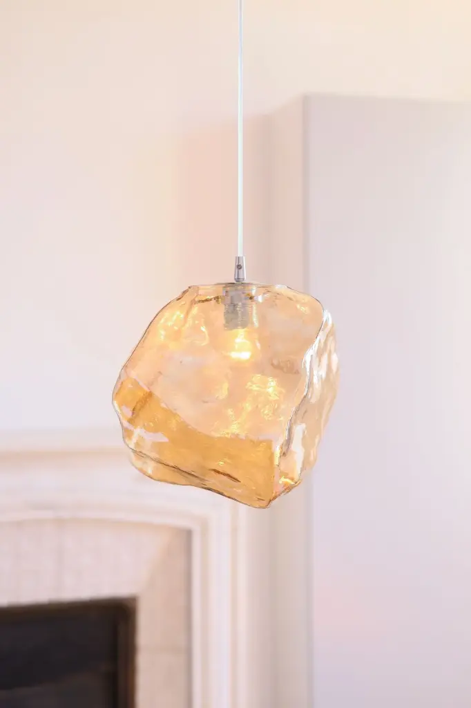 Suspension 1 Quartz - Ambre