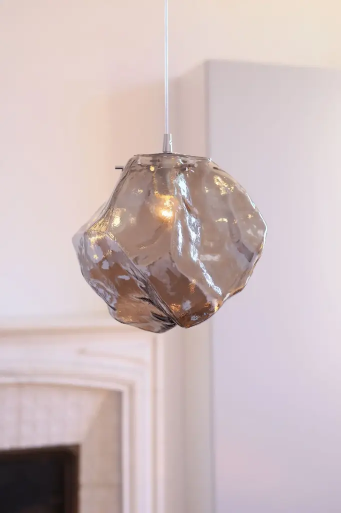 Quartz 1 Pendant Light - Chrome (S)