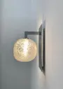 Applique Vallons Obscurs Miroir 1 Lumière - Transparent