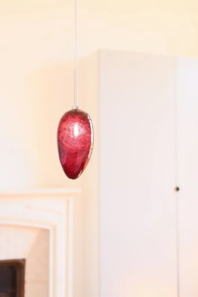 Suspension 1 Vallons Obscurs - Rouge Rubis (S)