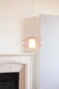 Kahina 1 Pendant Light - Fantasia Pink Gold